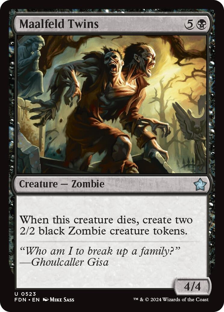 Maalfeld Twins (523) [FDN] - MTG Single