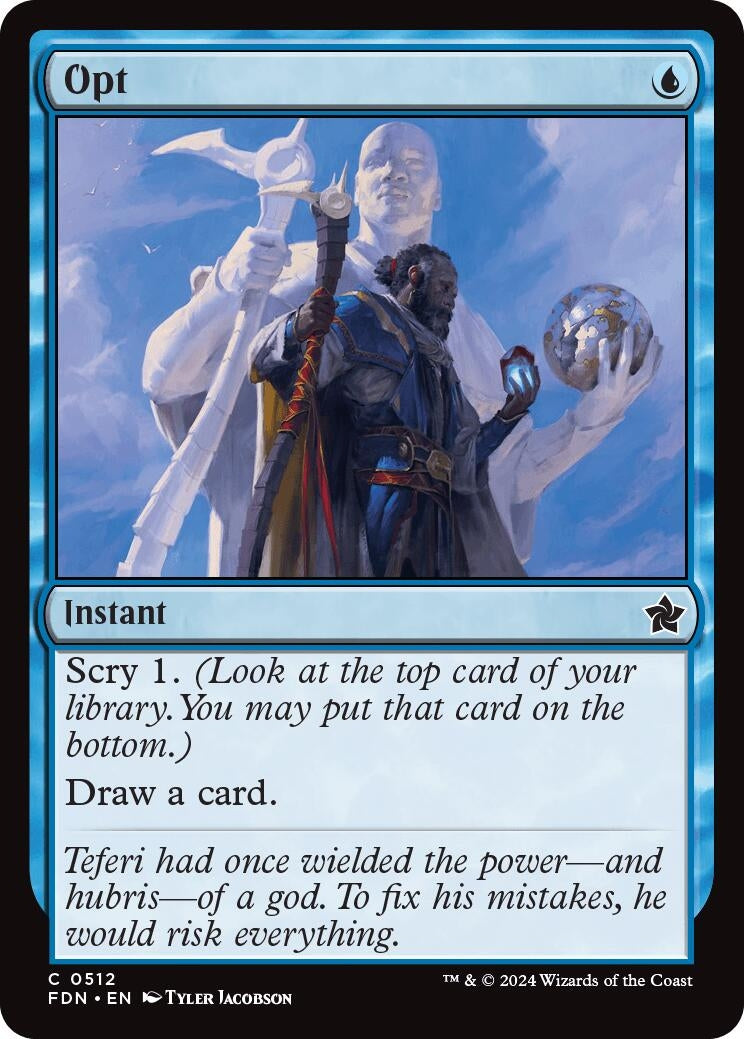 Opt (512) [FDN] - MTG Single