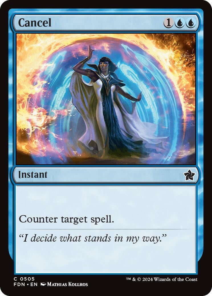 Cancel (505) [FDN] - MTG Single