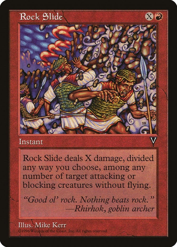 Rock Slide [VIS] - MTG Single
