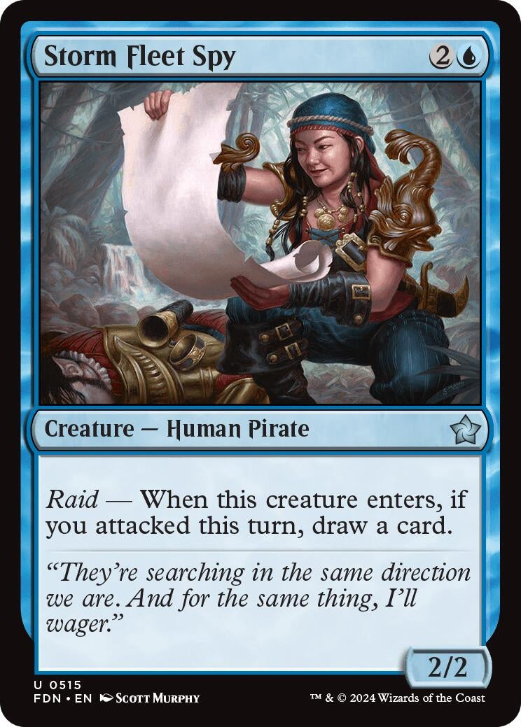 Storm Fleet Spy (515) [FDN] - MTG Single