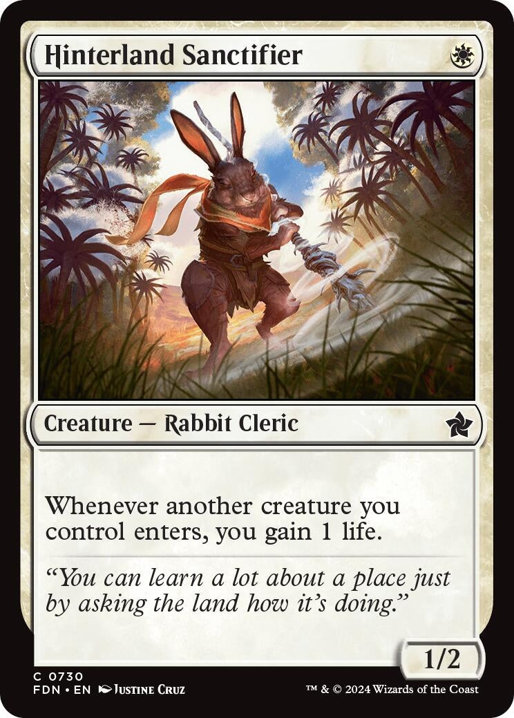 Hinterland Sanctifier (730) [FDN] - MTG Single