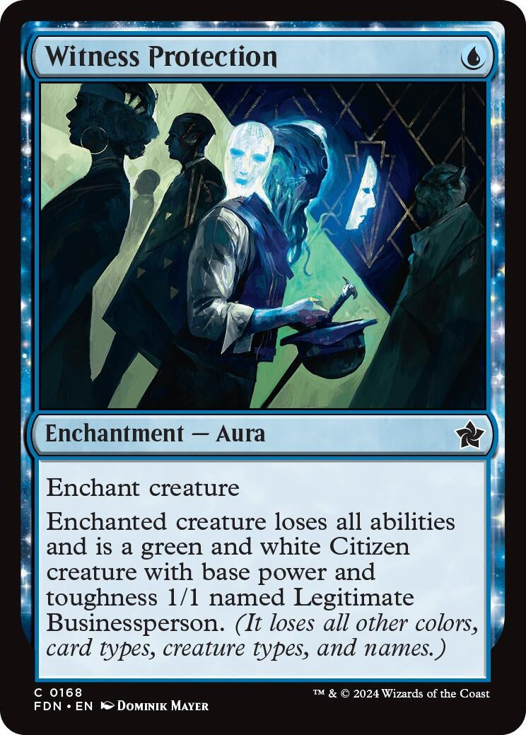Witness Protection (168) [FDN] - MTG Single