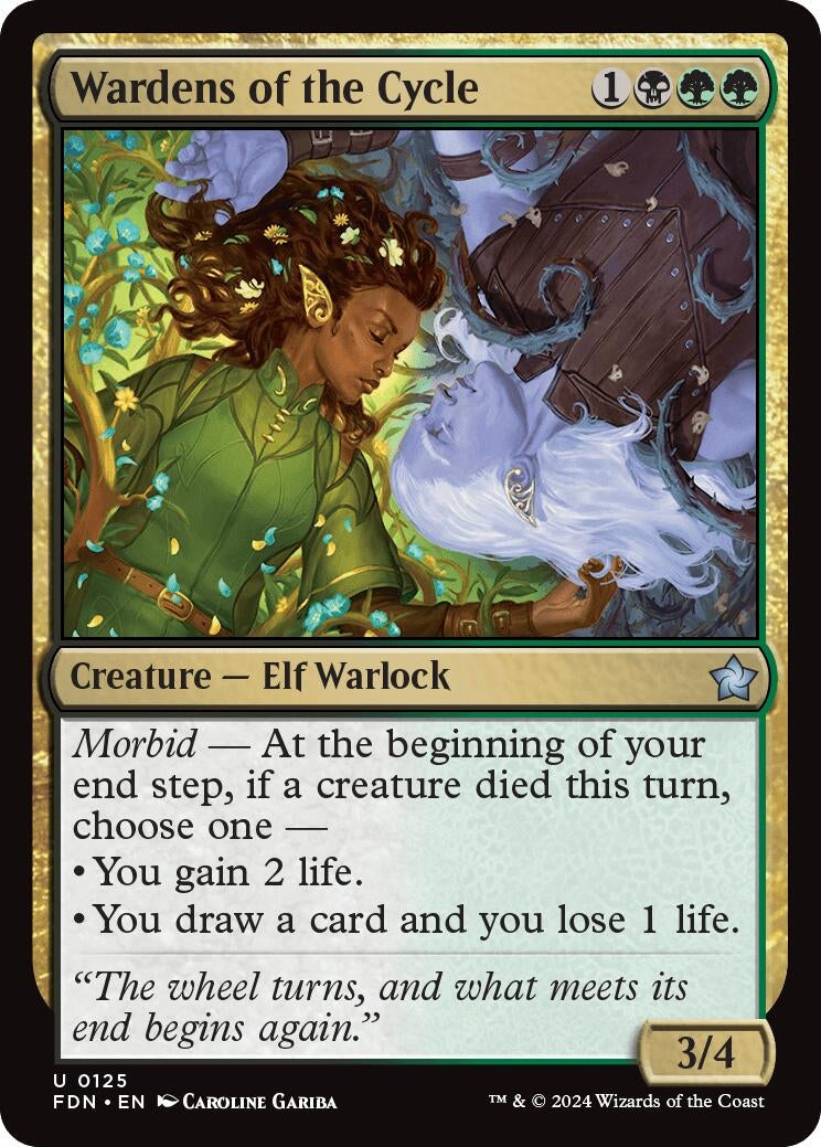 Wardens of the Cycle (125) [FDN] - MTG Single
