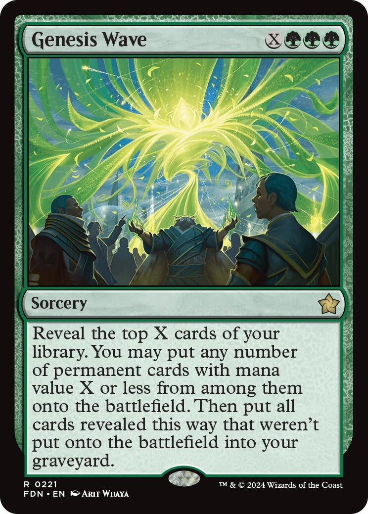 Genesis Wave (221) [FDN] - MTG Single