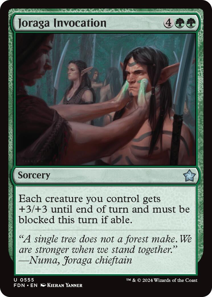 Joraga Invocation (555) [FDN] - MTG Single