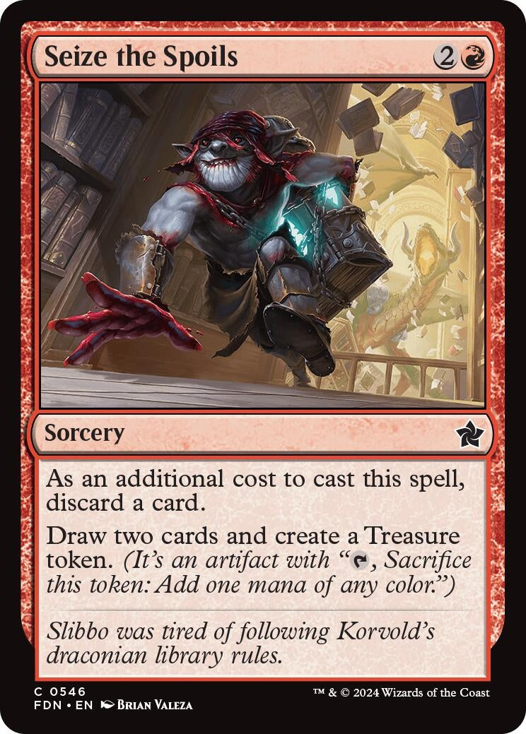 Seize the Spoils (546) [FDN] - MTG Single