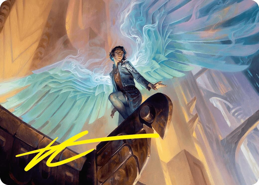 Giada Font of Hope Art Card (20/54) (Gold-Stamped Signature) (20) [ASFDN] - MTG Single