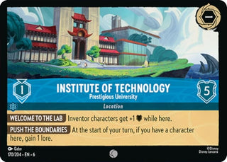 Institute of Technology - Prestigious University (170) (6) - Disney Lorcana Single