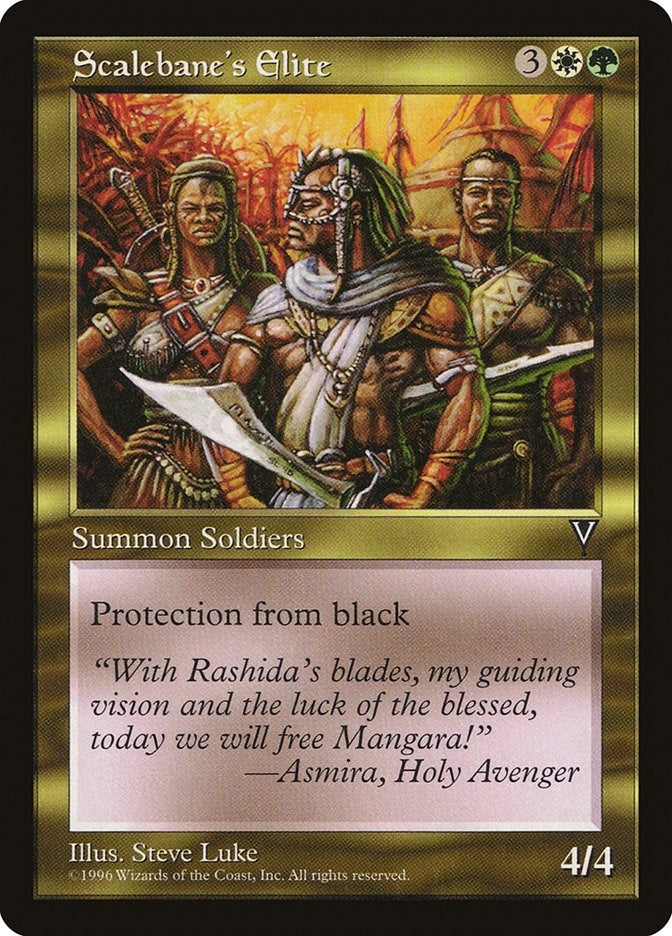 Scalebane’s Elite [VIS] - MTG Single