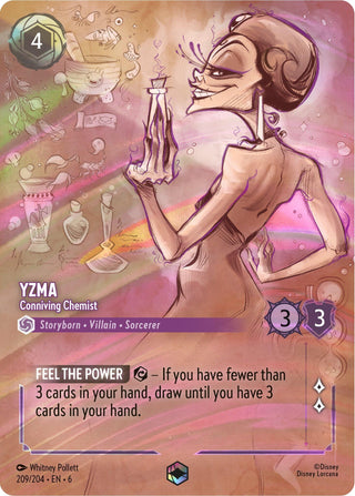 Yzma - Conniving Chemist (Enchanted) (209) (6) - Disney Lorcana Single