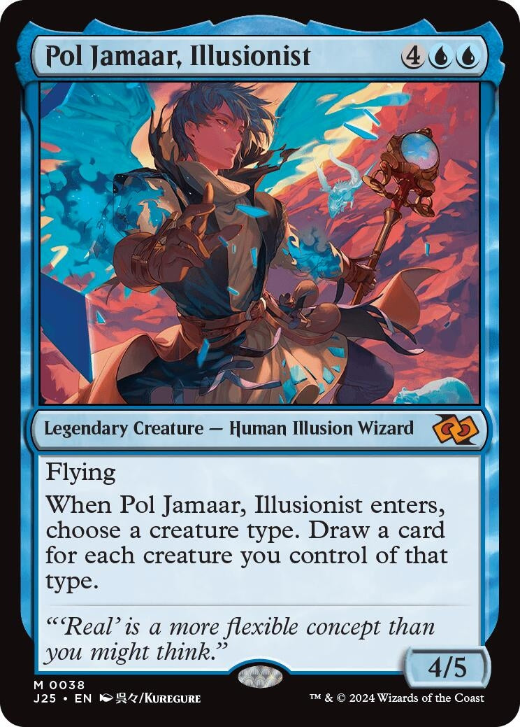 Pol Jamaar Illusionist (Anime) (38) [J25] - MTG Single