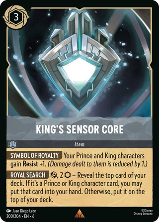 King’s Sensor Core (200) (6) - Disney Lorcana Single