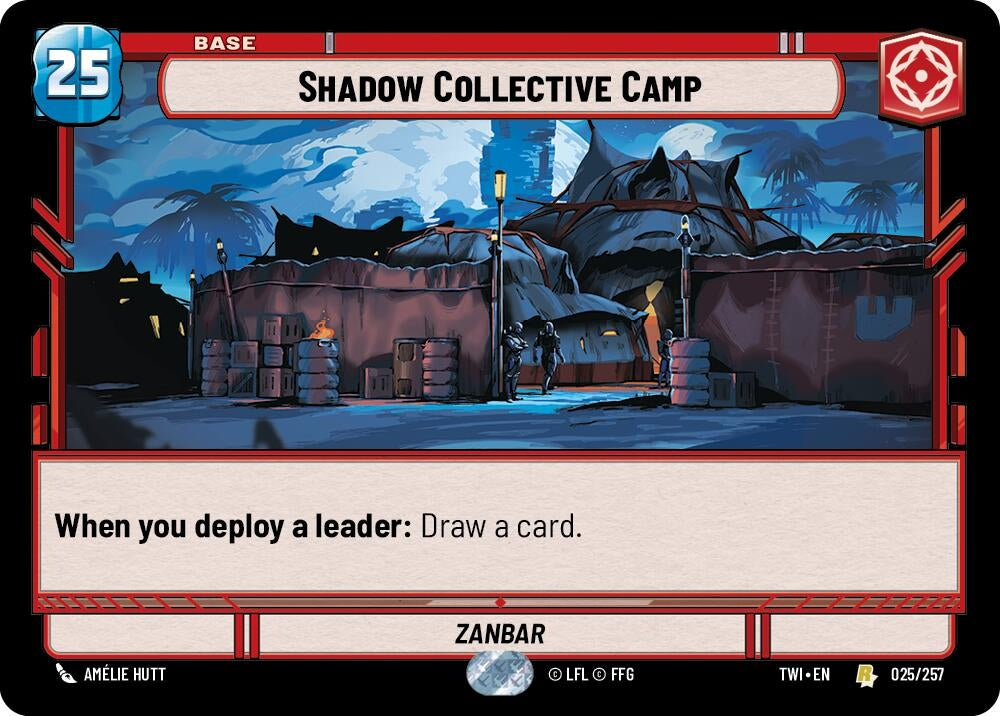 Shadow Collective Camp (025/257) [Twilight of the Republic] - Star Wars: Unlimited Single