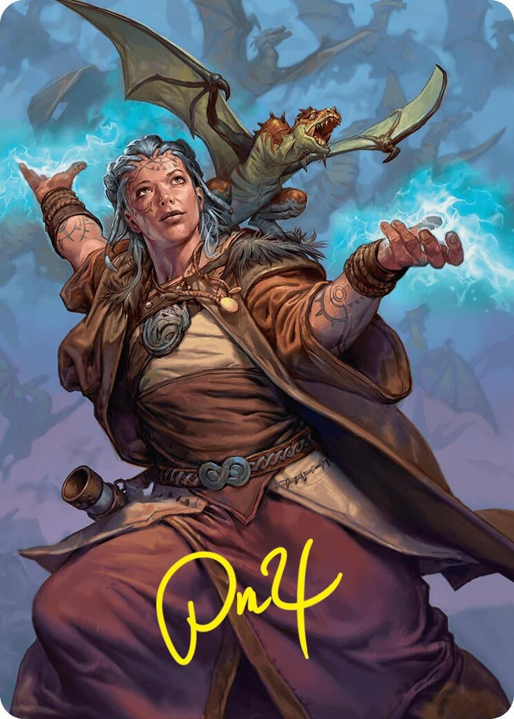 Drake Hatcher 2 Art Card (29/54) (Gold-Stamped Signature) (29) [ASFDN] - MTG Single