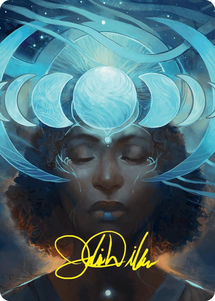 Lunar Insight Art Card (31/54) (Gold-Stamped Signature) (31) [ASFDN] - MTG Single