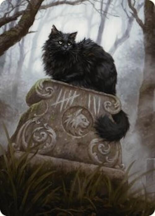 Nine-Lives Familiar 2 Art Card (36/54) (36) [ASFDN] - MTG Single