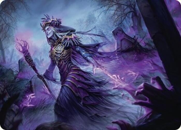 Zul Ashur Lich Lord Art Card (10/54) (10) [ASFDN] - MTG Single