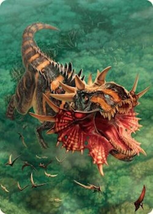 Gigantosaurus Art Card (53/54) (53) [ASFDN] - MTG Single