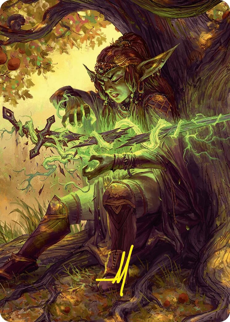 Reclamation Sage Art Card (45/54) (Gold-Stamped Signature) (45) [ASFDN] - MTG Single