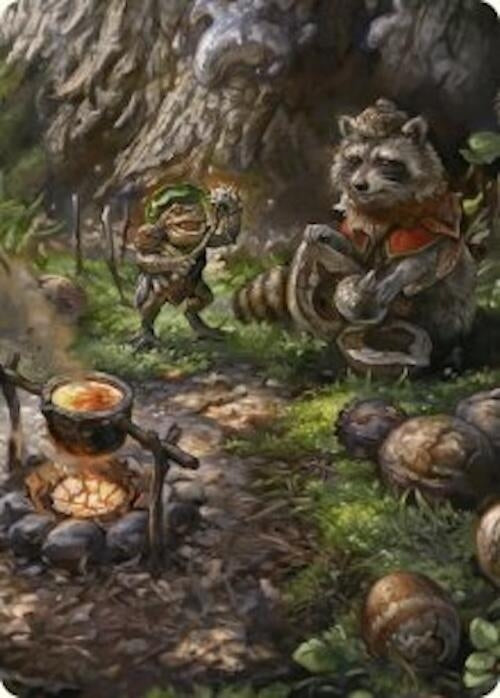 Sylvan Scavenging Art Card (46/54) (46) [ASFDN] - MTG Single