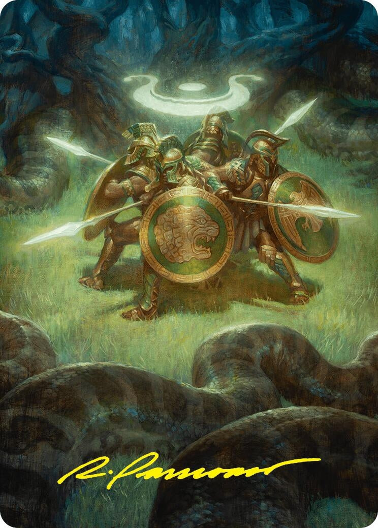 Anthem of Champions Art Card (47/54) (Gold-Stamped Signature) (47) [ASFDN] - MTG Single