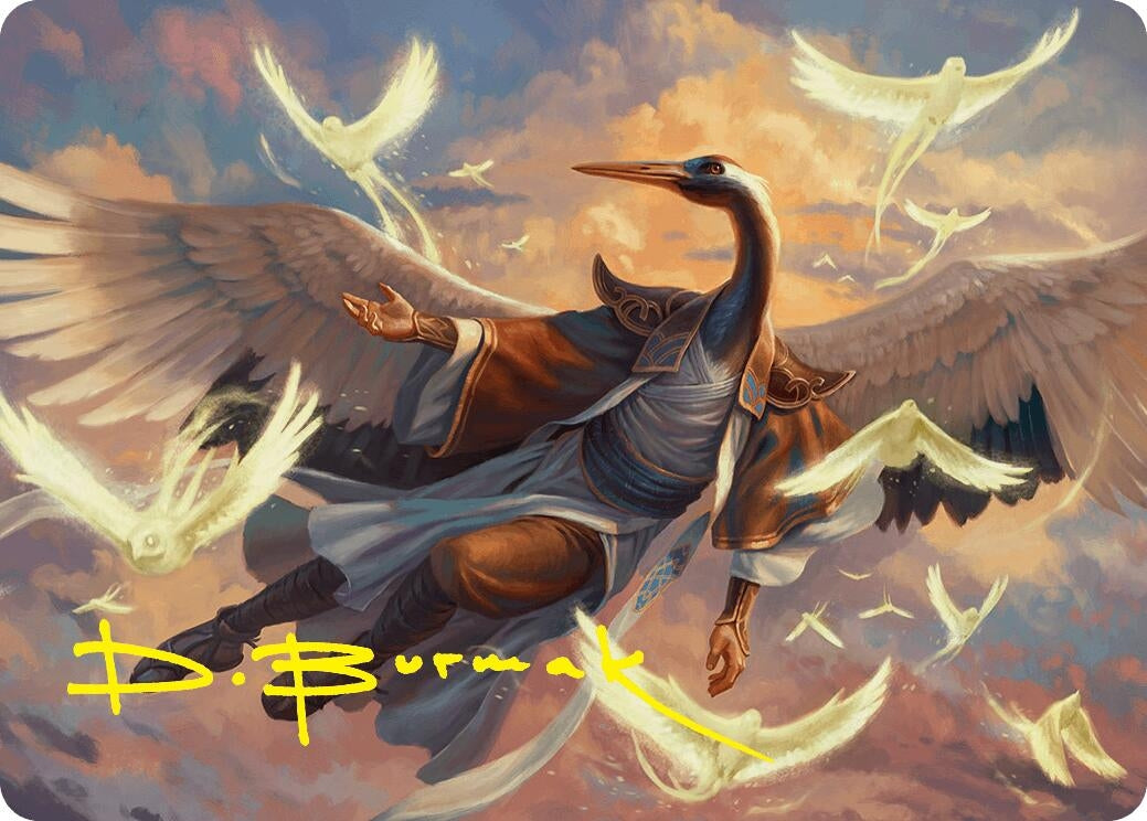 Kykar Zephyr Awakener Art Card (16/54) (Gold-Stamped Signature) (16) [ASFDN] - MTG Single