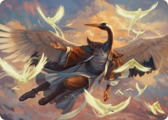 Kykar Zephyr Awakener Art Card (16/54) (16) [ASFDN] - MTG Single