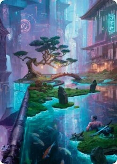 Island Art Card (22/54) (22) [ASFDN] - MTG Single