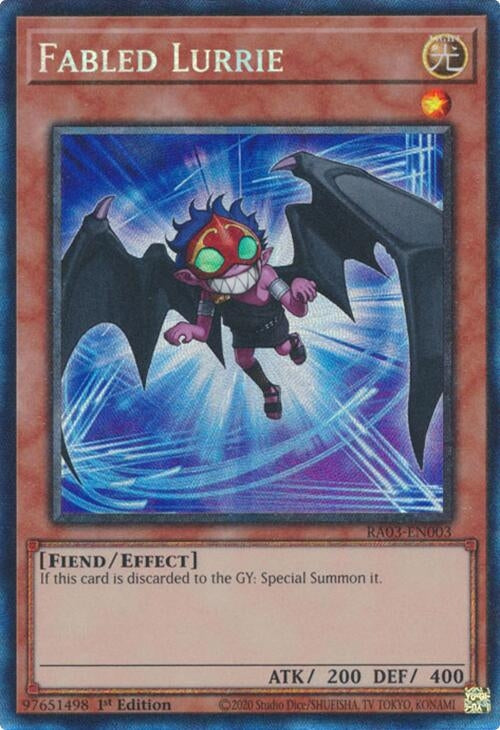 Fabled Lurrie (PCR) (3003) - YuGiOh Single