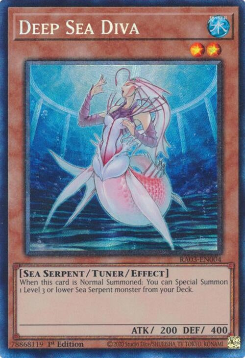 Deep Sea Diva (PCR) (3004) - YuGiOh Single