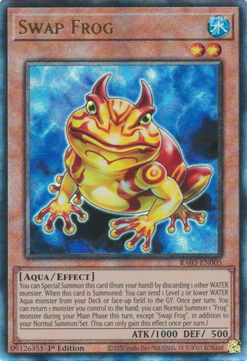 Swap Frog (PUR) (3005) - YuGiOh Single