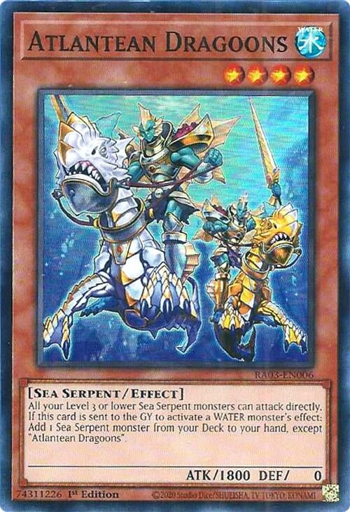 Atlantean Dragoons (3006) - YuGiOh Single