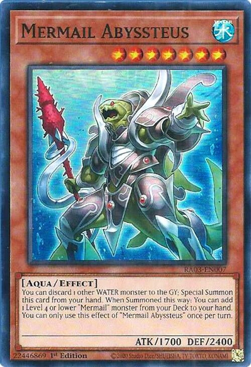 Mermail Abyssteus (3007) - YuGiOh Single