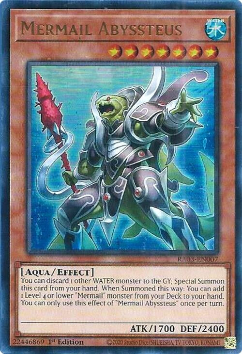 Mermail Abyssteus (UR) (3007) - YuGiOh Single