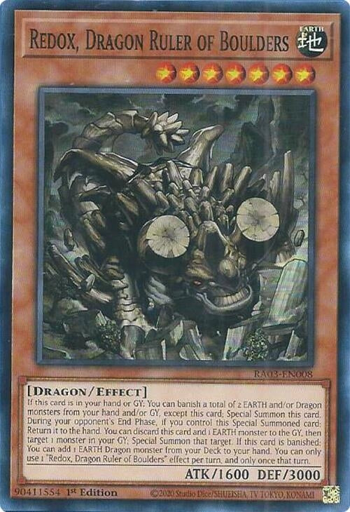 Redox Dragon Ruler of Boulders (3008) - YuGiOh Single