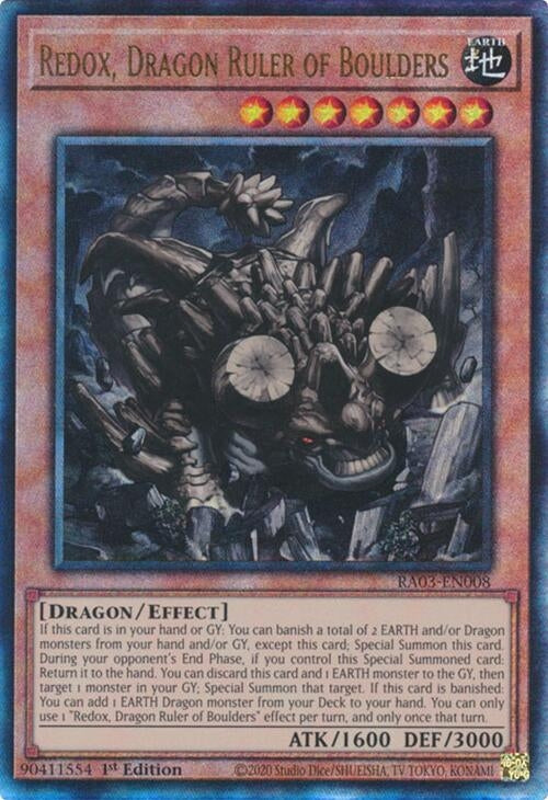 Redox Dragon Ruler of Boulders (PUR) (3008) - YuGiOh Single