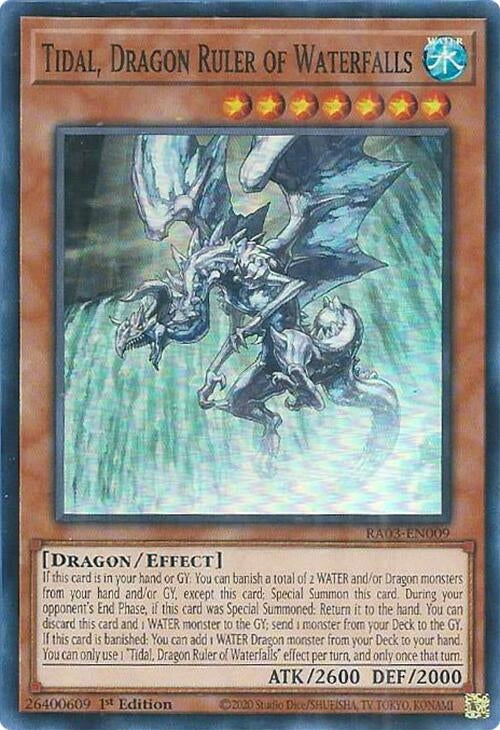 Tidal Dragon Ruler of Waterfalls (3009) - YuGiOh Single