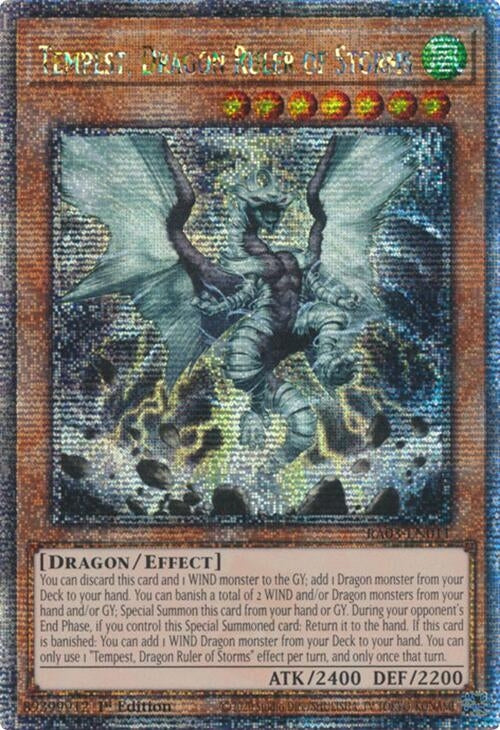 Tempest Dragon Ruler of Storms (Quarter Century Secret Rare) (3011) - YuGiOh Single