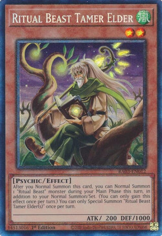 Ritual Beast Tamer Elder (PCR) (3012) - YuGiOh Single