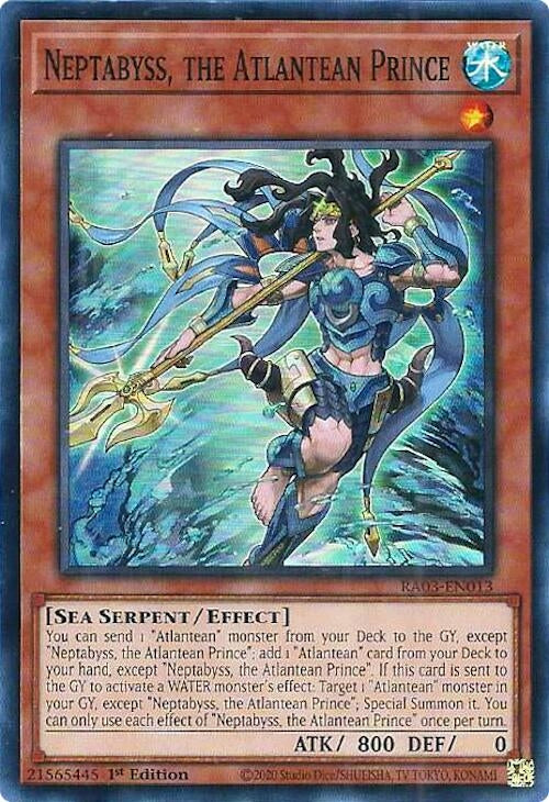Neptabyss the Atlantean Prince (3013) - YuGiOh Single