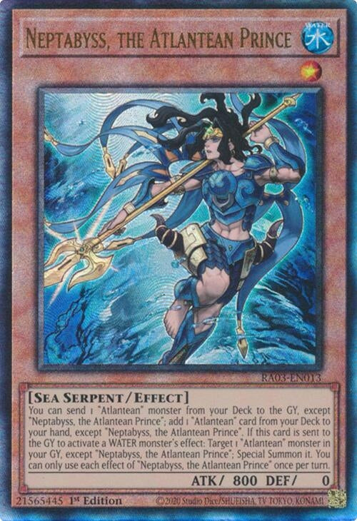 Neptabyss the Atlantean Prince (PUR) (3013) - YuGiOh Single