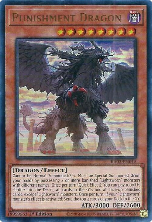 Punishment Dragon (UR) (3015) - YuGiOh Single