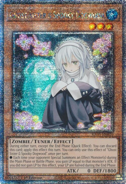 Ghost Sister & Spooky Dogwood (Quarter Century Secret Rare) (3020) - YuGiOh Single