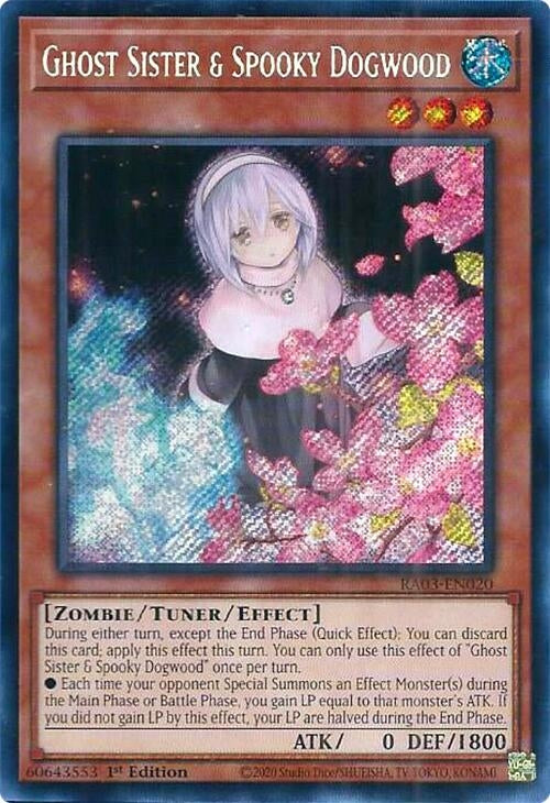Ghost Sister & Spooky Dogwood (Secret Rare) (3020) - YuGiOh Single