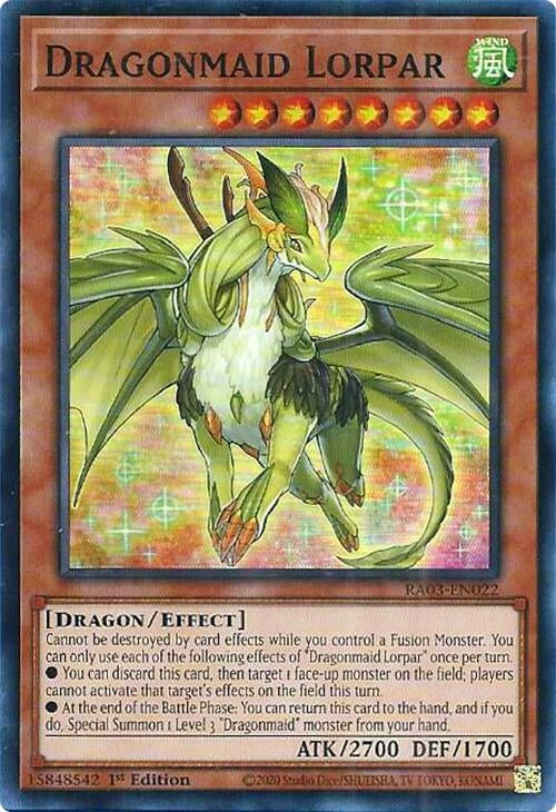 Dragonmaid Lorpar (3022) - YuGiOh Single