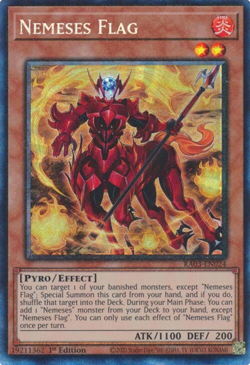 Nemeses Flag (PCR) (3024) - YuGiOh Single