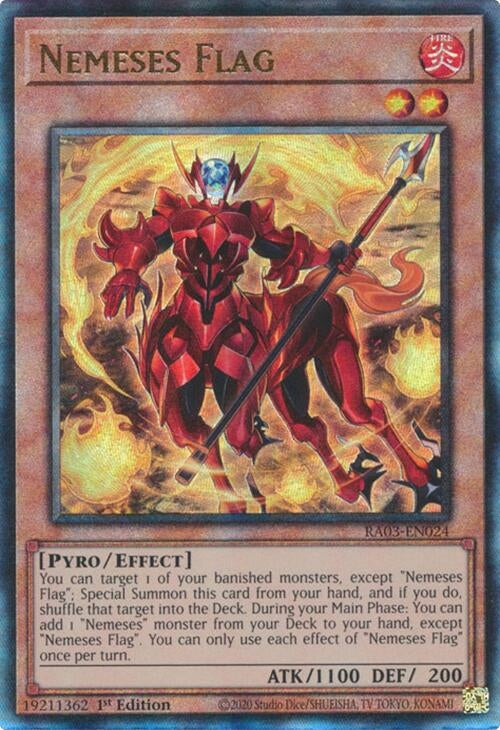 Nemeses Flag (PUR) (3024) - YuGiOh Single