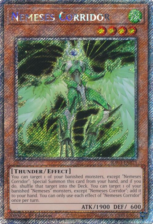 Nemeses Corridor (Platinum Secret Rare) (3025) - YuGiOh Single