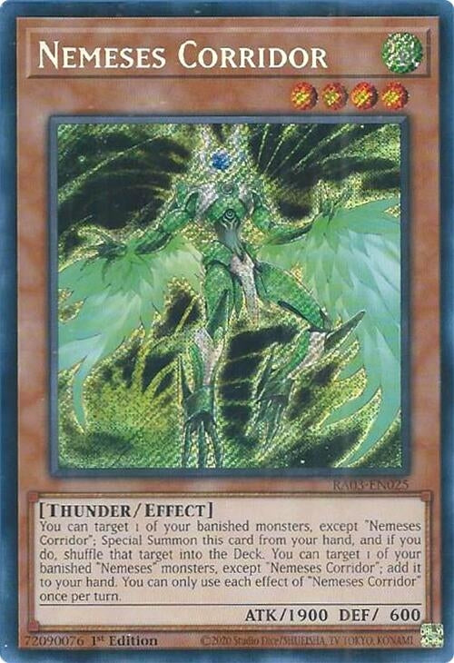 Nemeses Corridor (Secret Rare) (3025) - YuGiOh Single